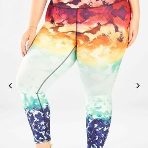 Fabletics Rainbow Pride Leggings [XL]
